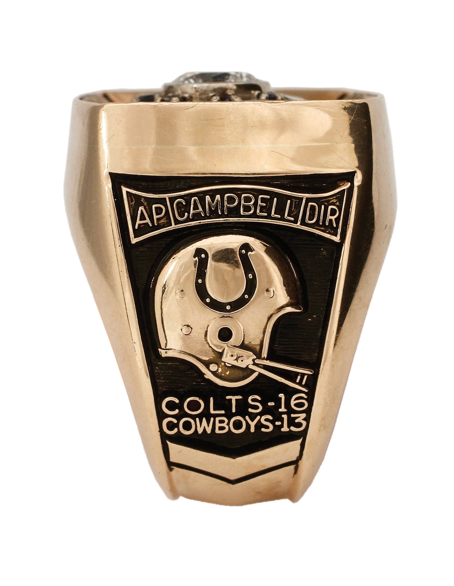 1970 Baltimore Colts Super Bowl Championship Ring