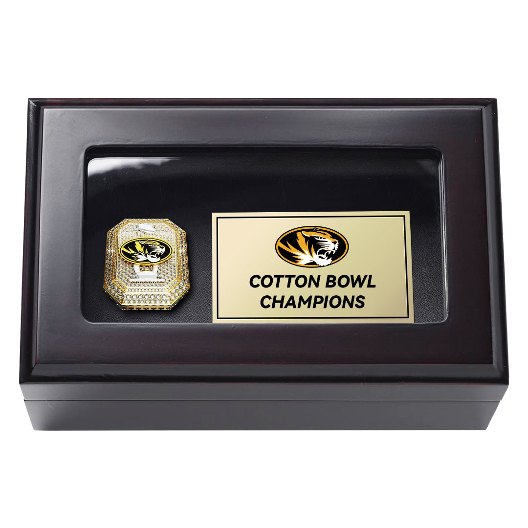 2024 Missouri Tigers Football NCAA Cotton Bowl Championship Ring