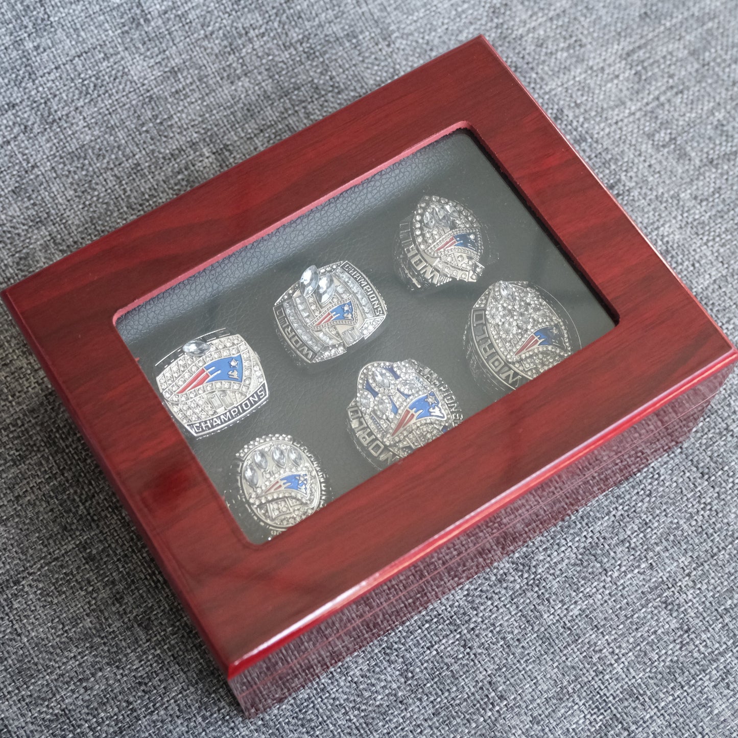 2001-2018 New England Patriots Super Bowl Championship Rings Set