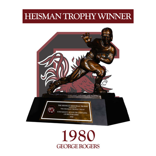 South Carolina 1980 George Rogers NCAA Heisman Trophy