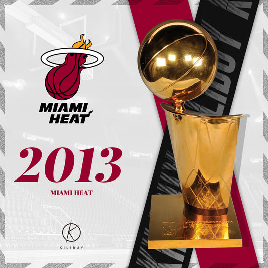 [NBA] 2013 Larry O'Brien NBA Championship Trophy,Miami Heat