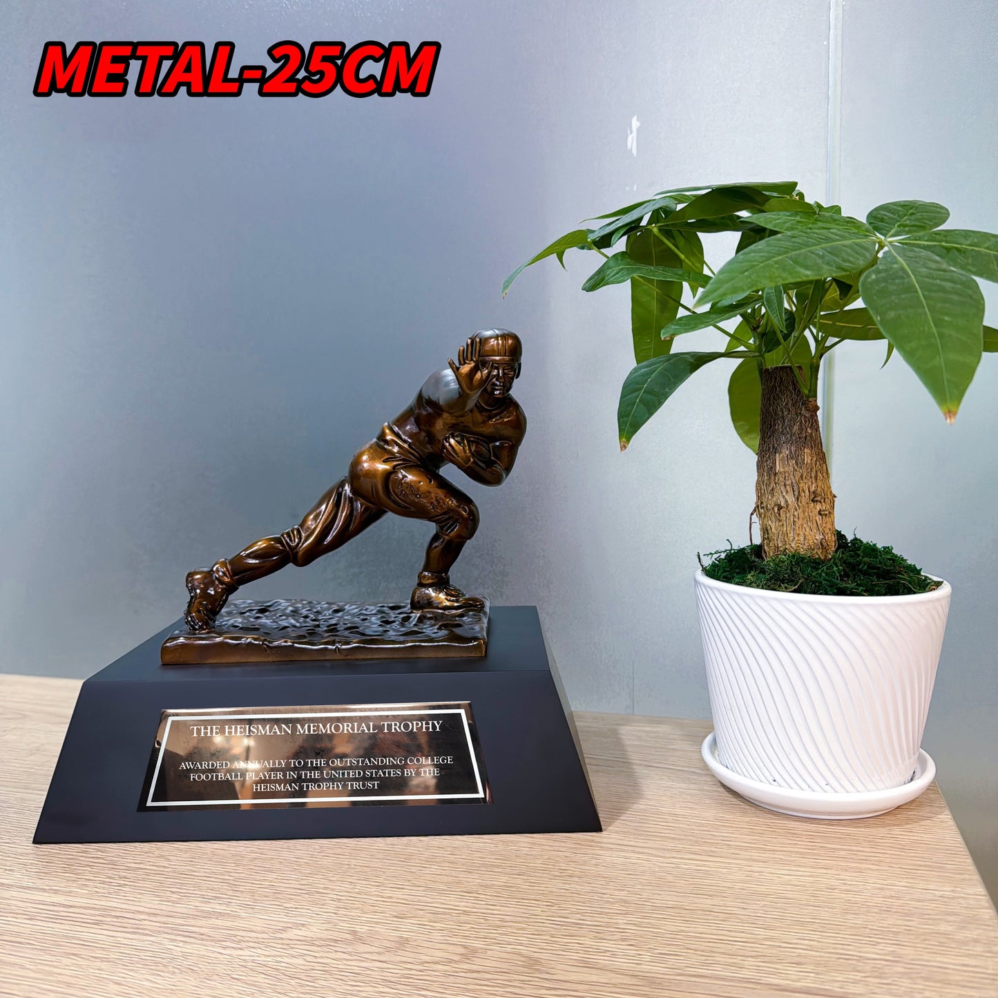 [Customized Version] NCAA Heisman Trophy Resin 2 Sizes