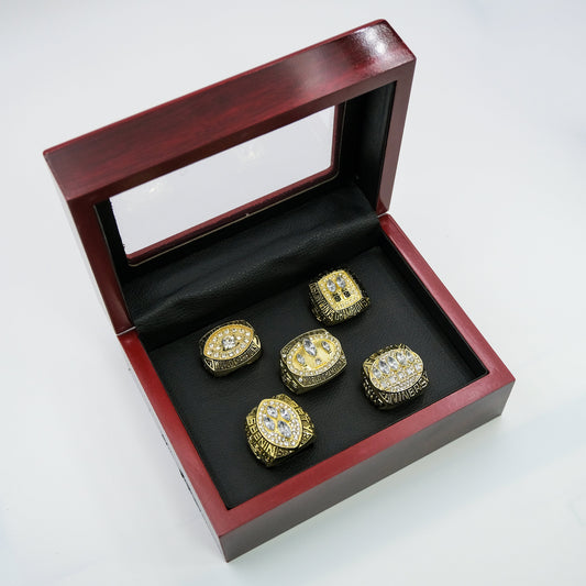 1981-1994 San Francisco 49ers Super Bowl Championship Rings Set