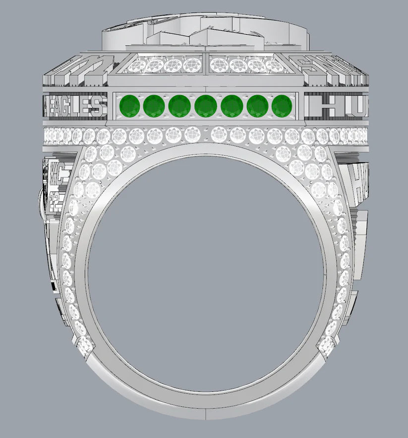 【Standard Series】Ship Around 24th Feb   Philadelphia Eagles LIX Super Bowl Championship Ring