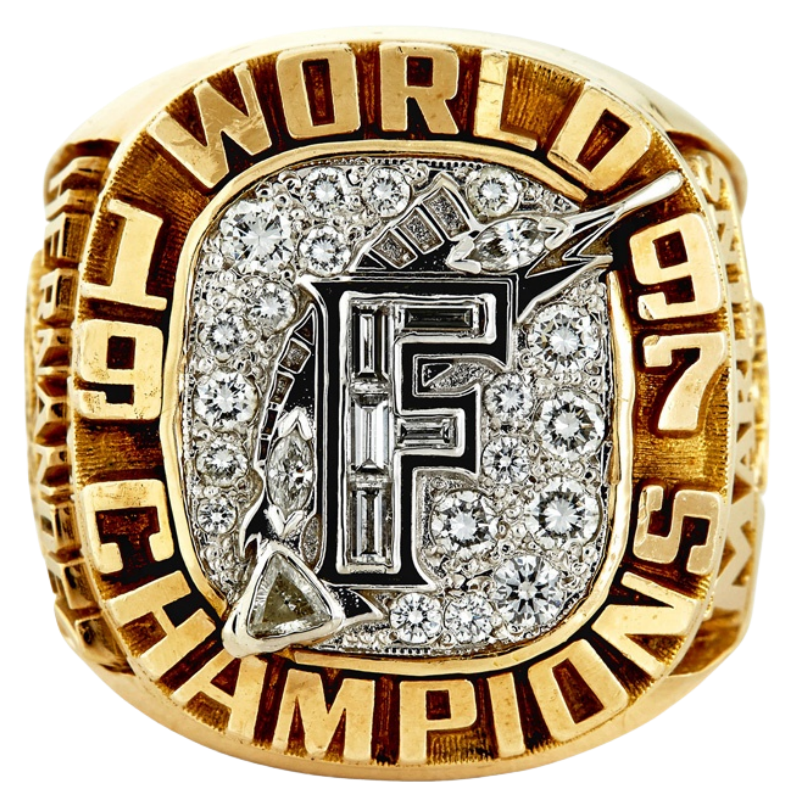 1997 Florida Marlins World Series Championship Ring