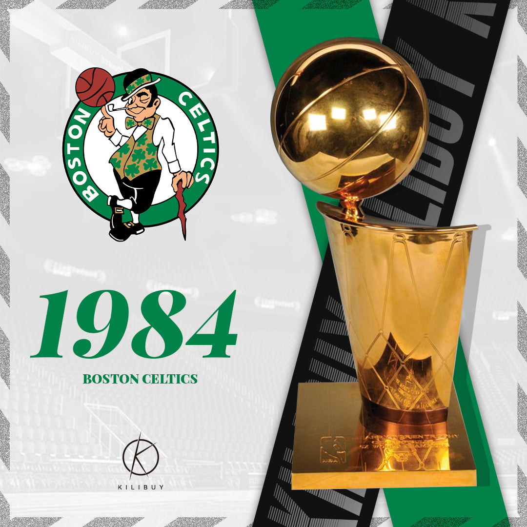 [NBA] 1984 Larry O'Brien NBA Championship Trophy,Boston Celtics