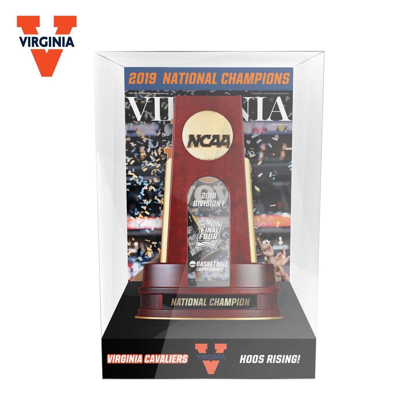 2008-2024 NCAA Basketball With Acrylic Case 12cm/4.7in height