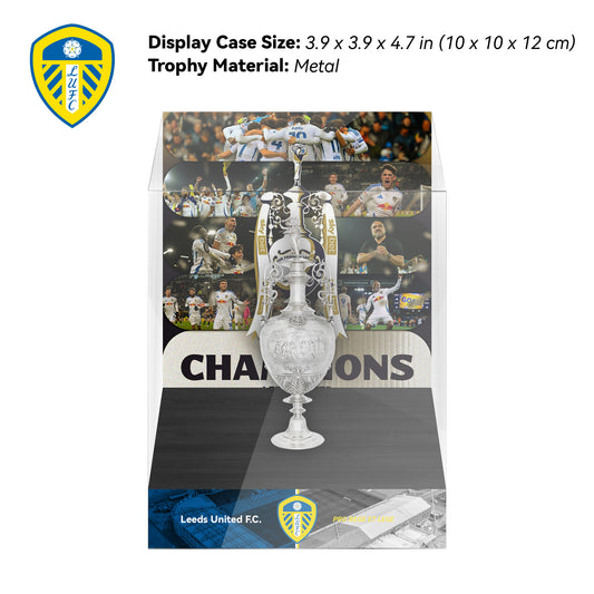 Football League First Division trophy 8cm Leeds United Display Case【trophy included】