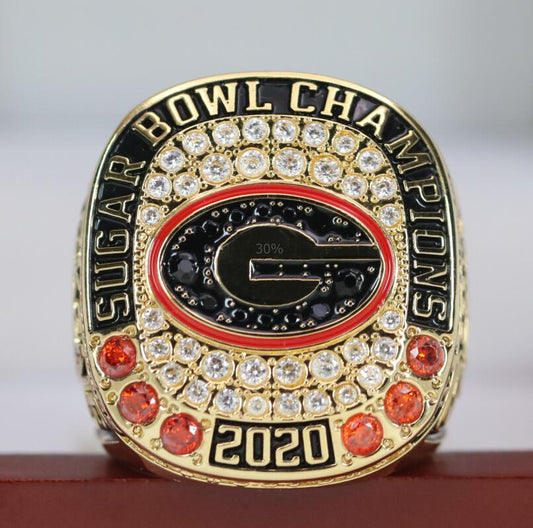 2019 Georgia Bulldogs College Football Sugar Bowl Championship Ring - Premium Series