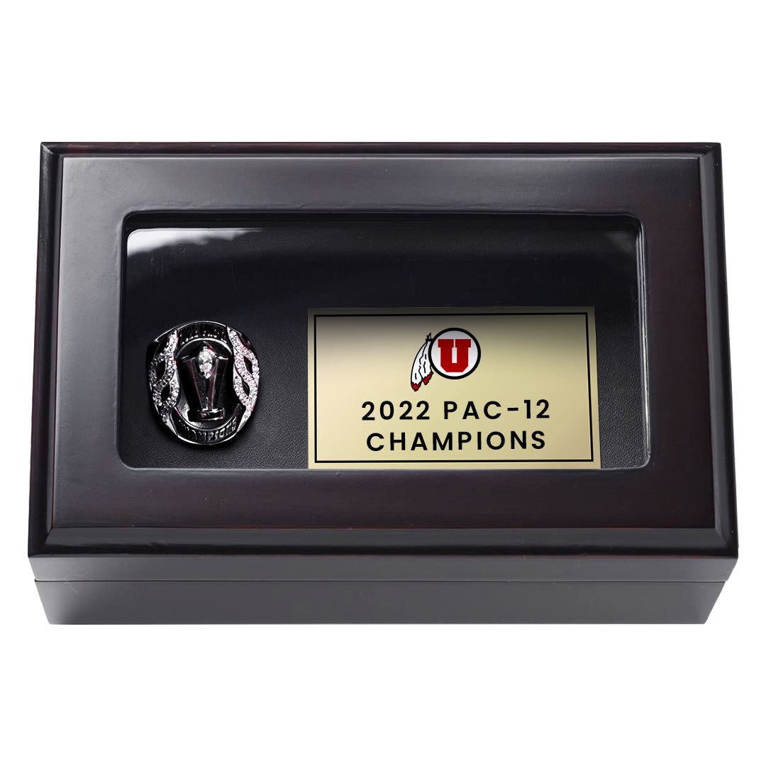 2022 NCAA PAC-12 Utah Utes Championship Rings