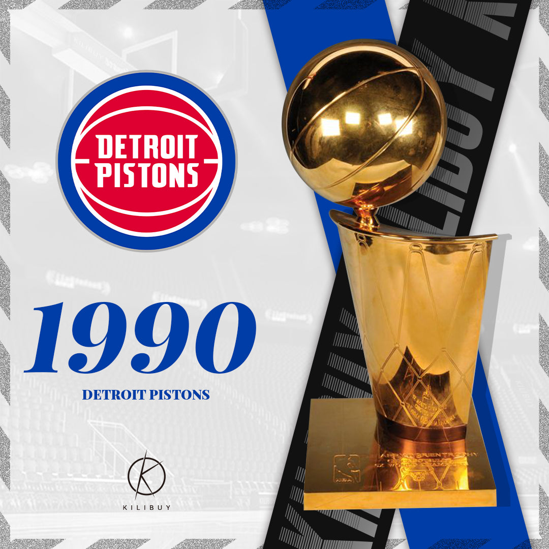 [NBA]1990 Larry O'Brien NBA Championship Trophy,Detroit Pistons