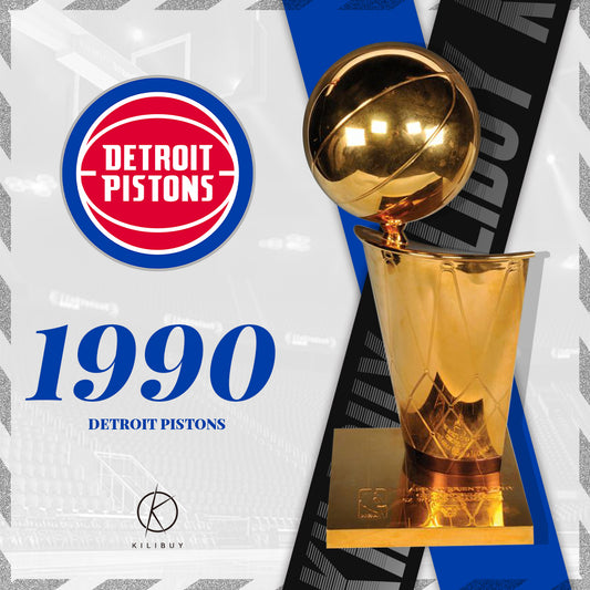 [NBA]1990 Larry O'Brien NBA Championship Trophy,Detroit Pistons