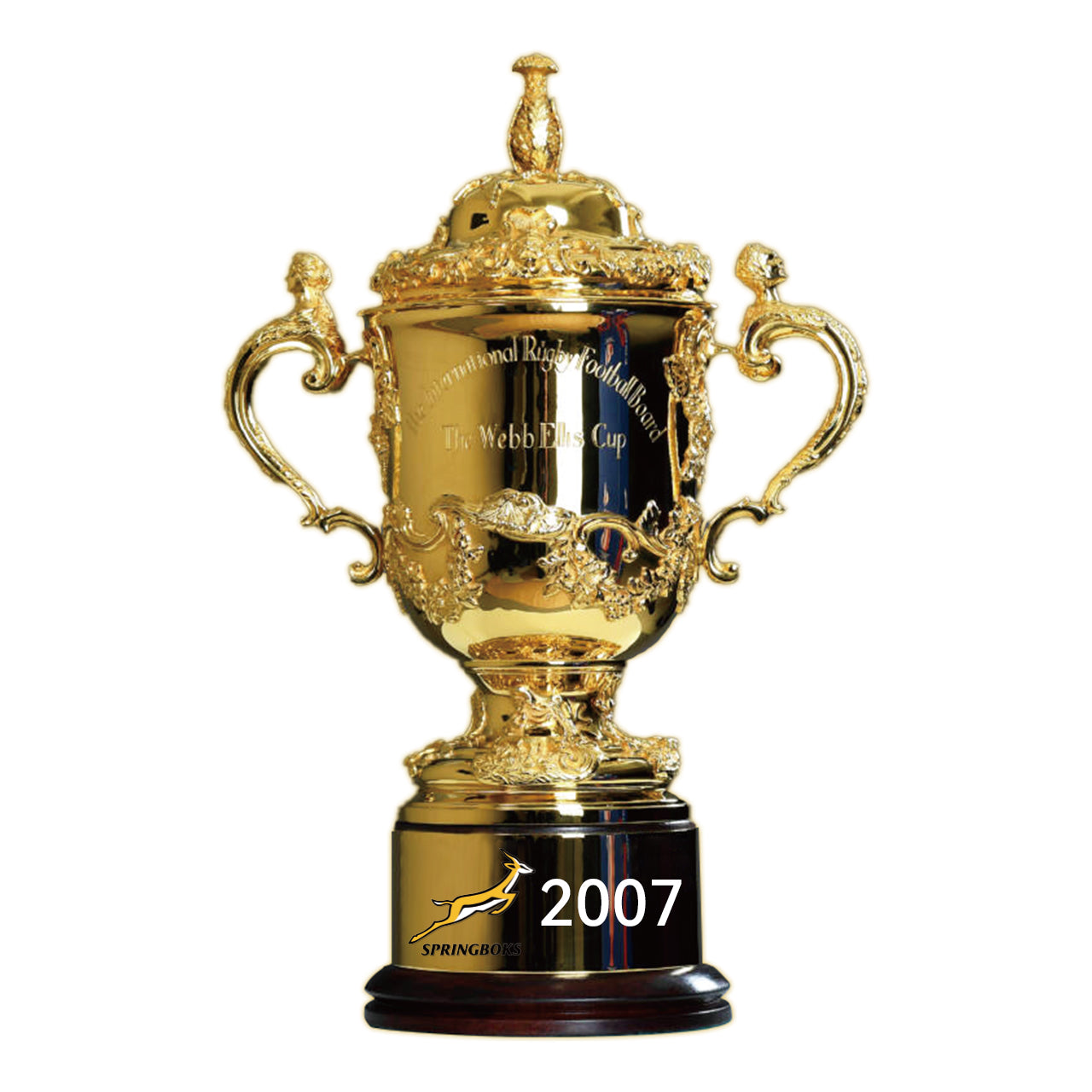 The Webb Ellis Cup Rugby World Cup Champions Trophy Metal 10cm (2007)