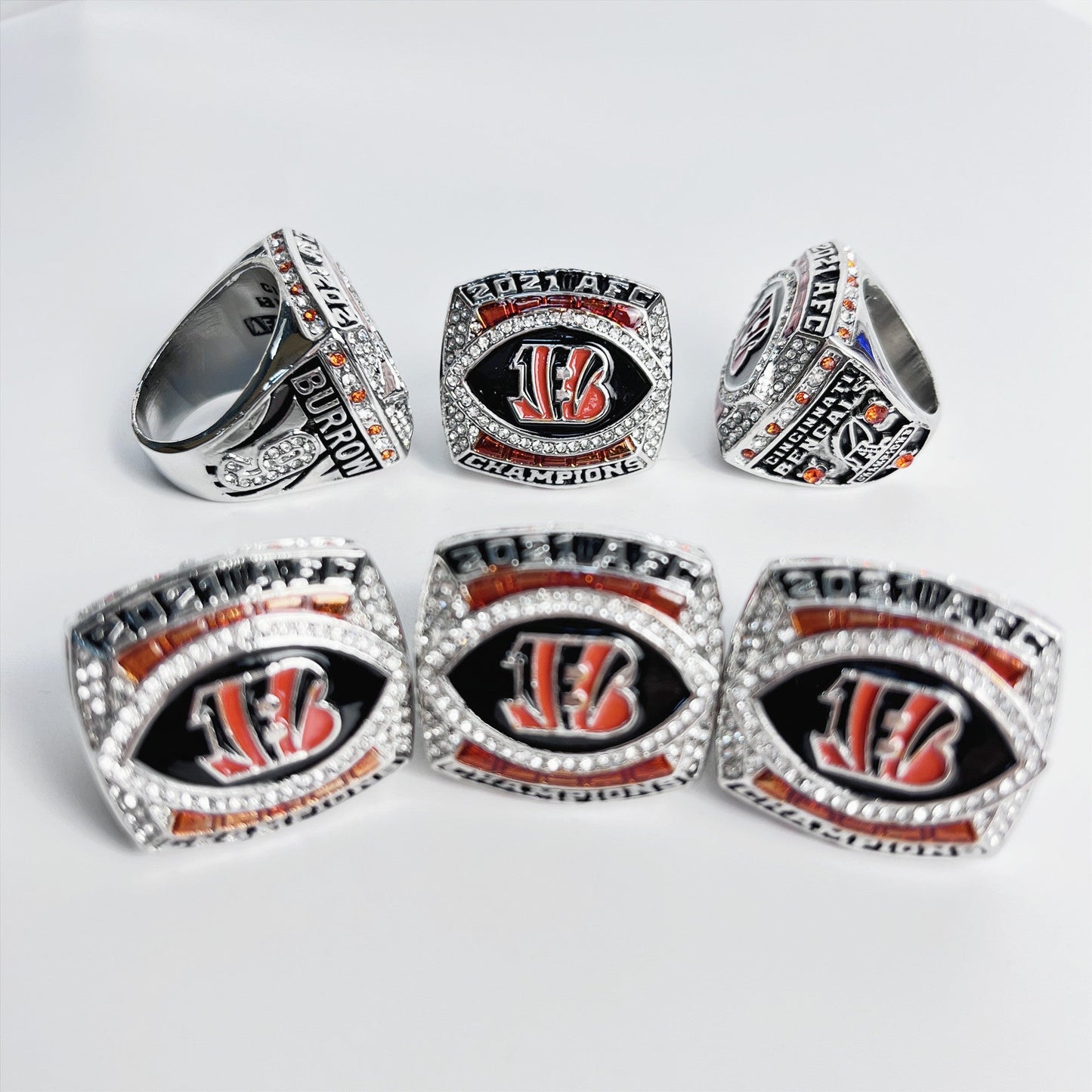 2021 AFC Championship Rings  Cincinnati Bengals NFL