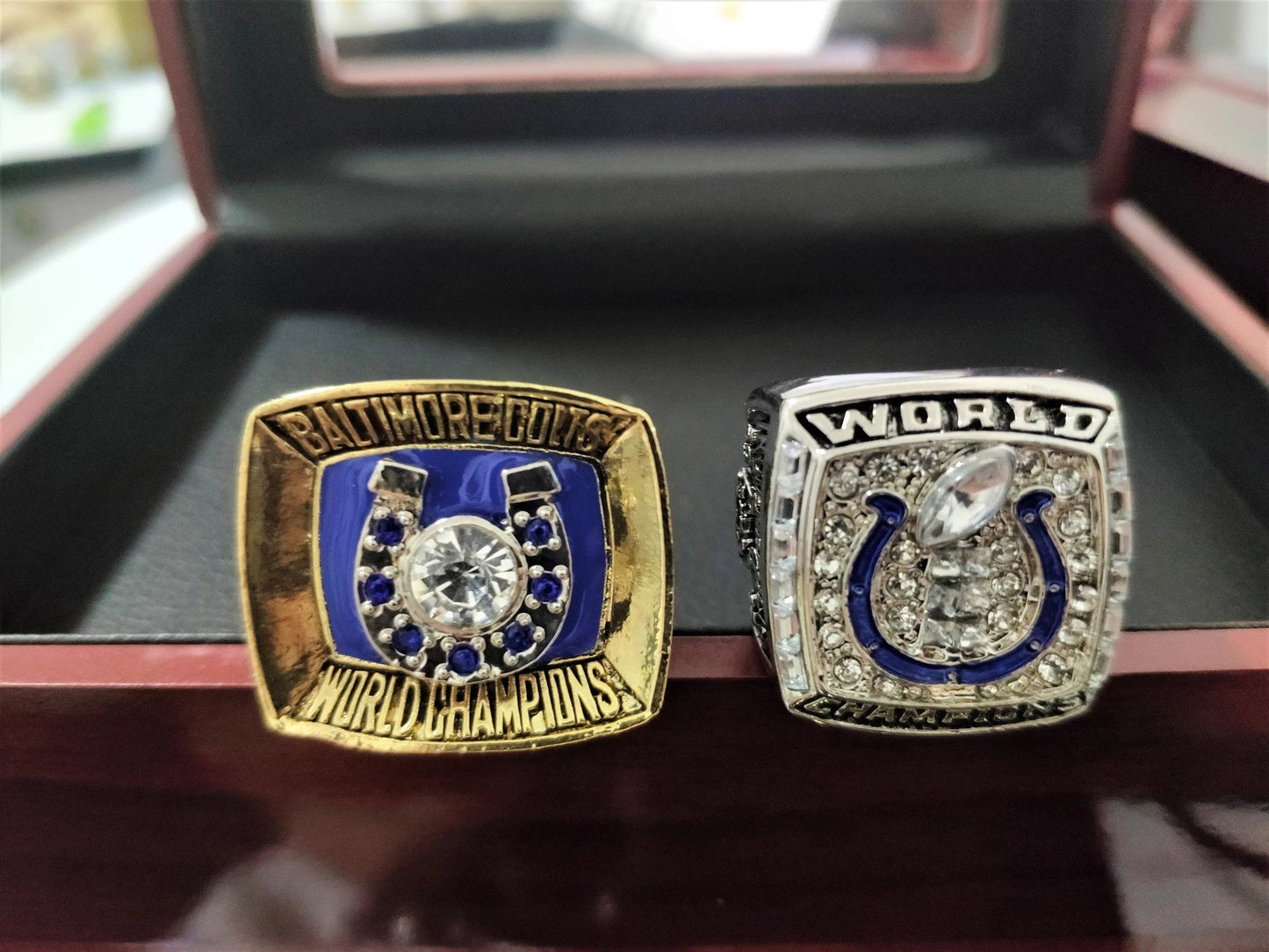 1970/2006 Baltimore Colts&Indianapolis Colts Super Bowl Championship Ring Set