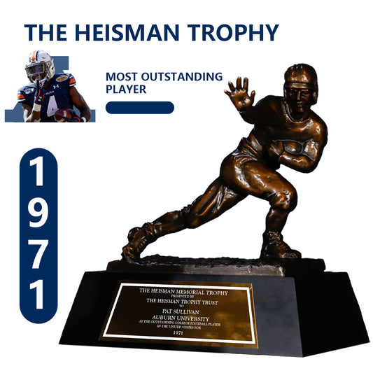 1971 Auburn Tigers Pat Sullivan NCAA Heisman Trophy
