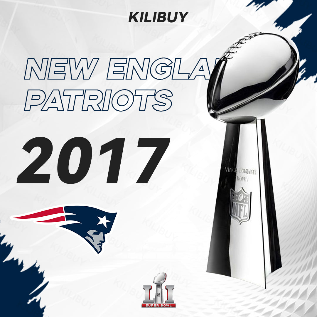 [NFL]2017 Vince Lombardi Trophy, Super Bowl 51, LI New England Patriots