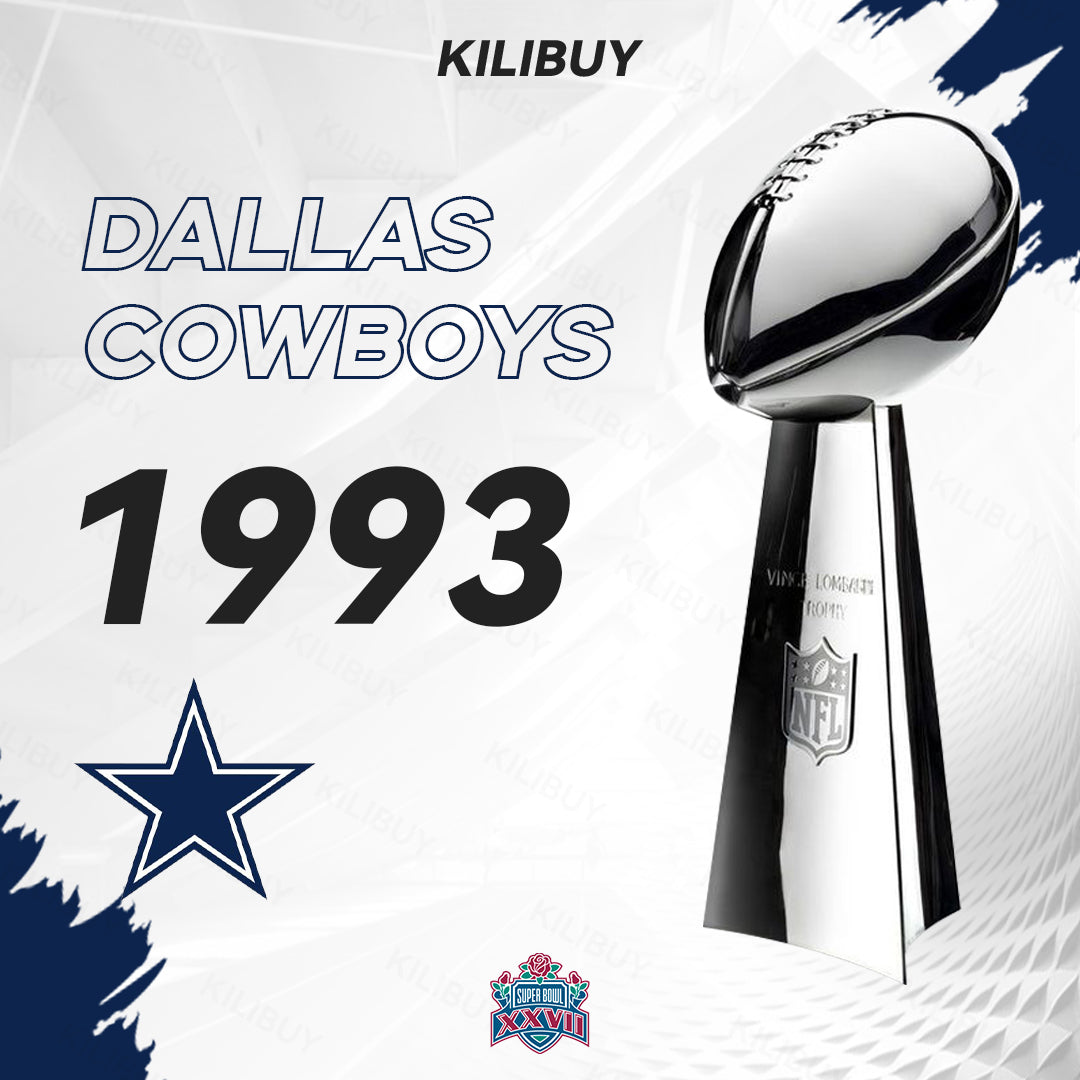 [NFL]1993 Vince Lombardi Trophy, Super Bowl 27, XXVII Dallas Cowboys