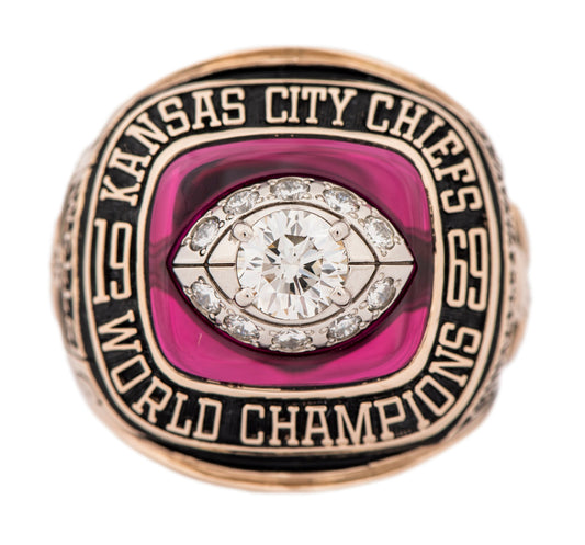 1969 Kansas City Chiefs Super Bowl Championship Ring