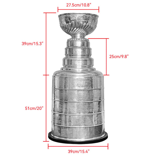 [Metal Version--90cm Height]NHL Stanley Cup Trophy  Full Size With All Champions Engraved Free Shipping