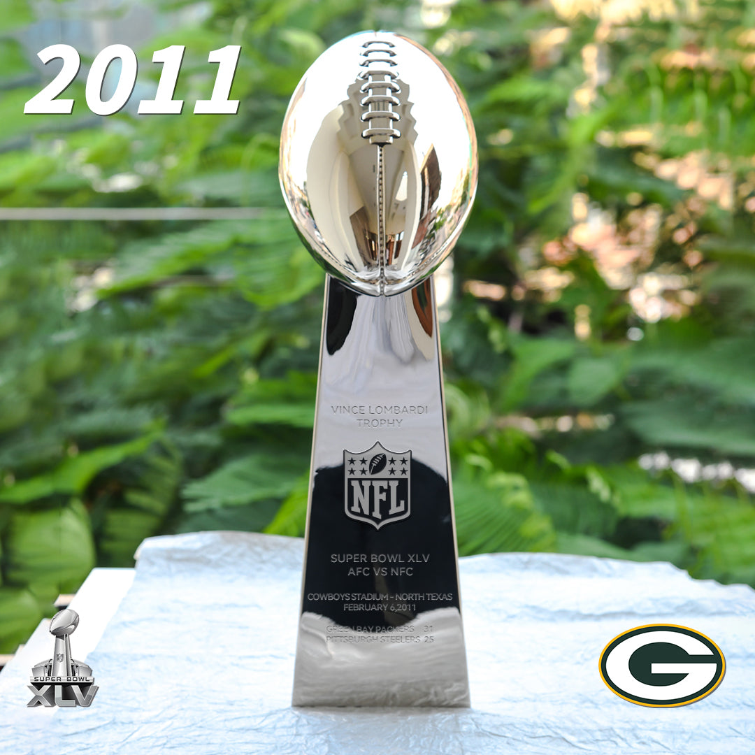 [NFL]2011 Vince Lombardi Trophy, Super Bowl 45, XLV Green Bay Packers