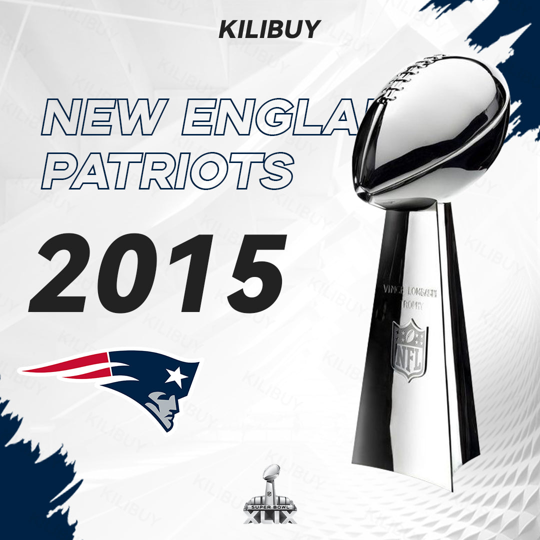 [NFL]2015 Vince Lombardi Trophy, Super Bowl 49, XLIX New England Patriots