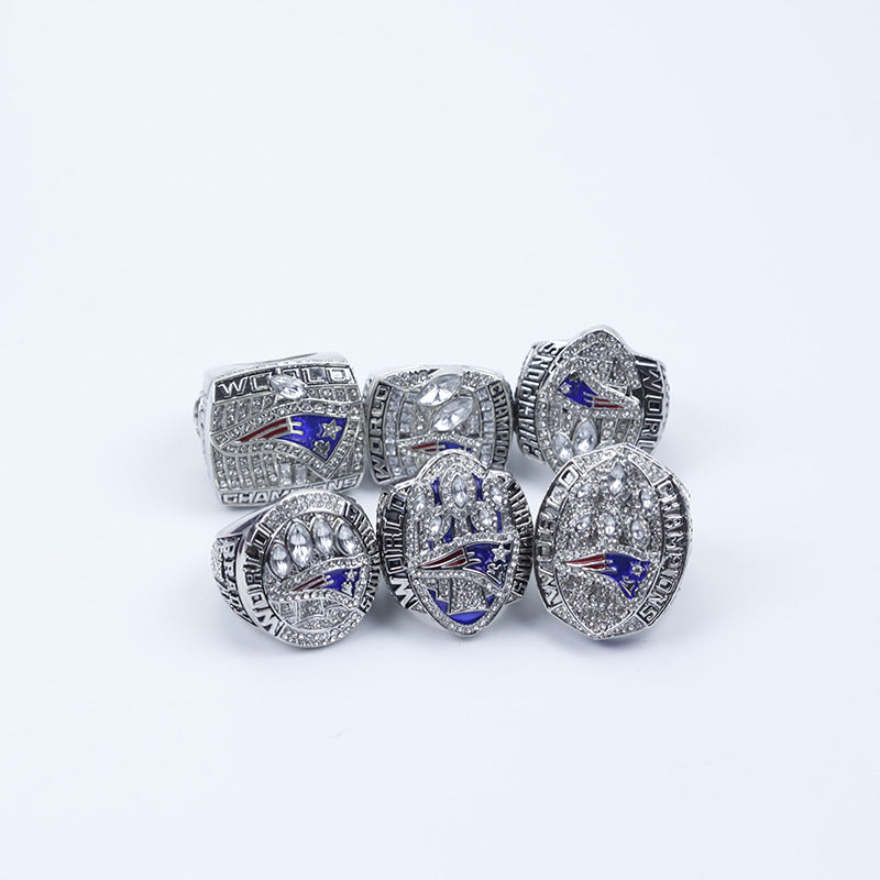 2001-2018 New England Patriots Super Bowl Championship Rings Set