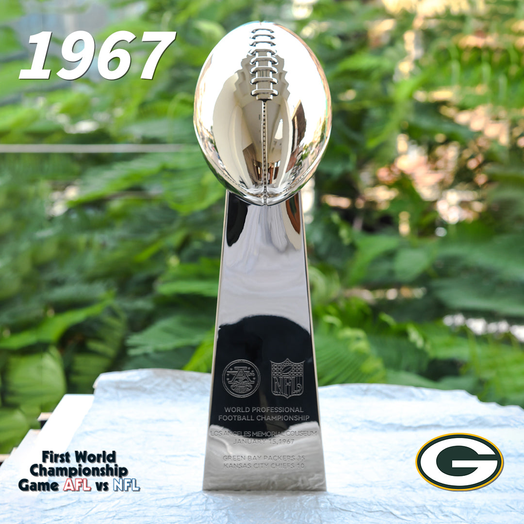 [NFL]1967  Vince Lombardi Trophy, Super Bowl 1, I Green Bay Packers