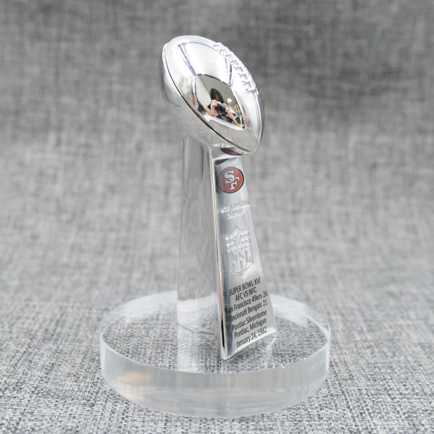 San Francisco 49ers Super Bowl Trophy Team Logo