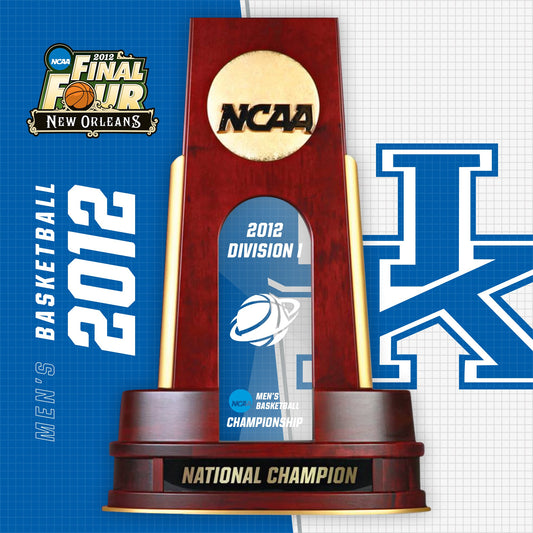 2012 NCAA Division I Men's Basketball National Championship Trophy(Kentucky Wildcats)