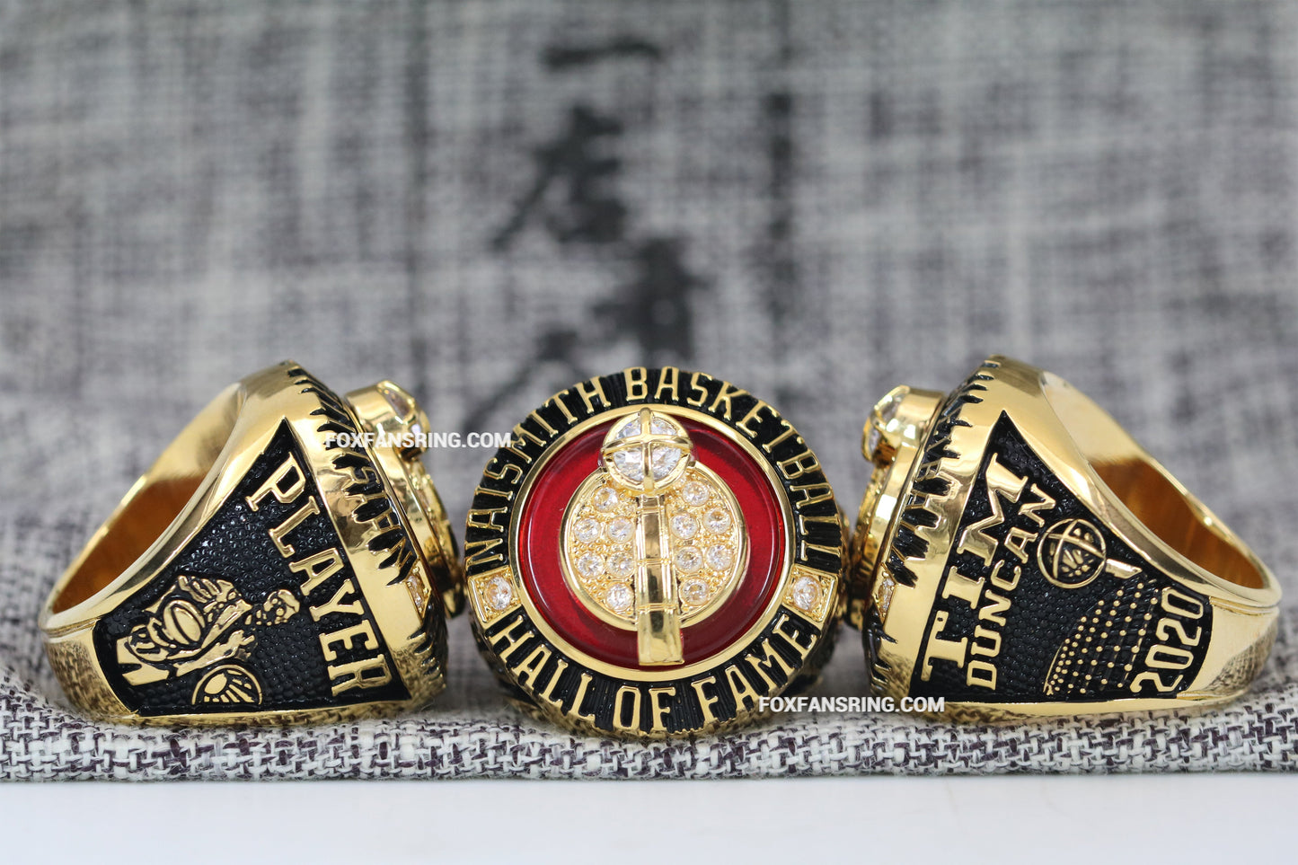 2020 Hall of Fame Ring Naismith Basketball Ring - Premium Series