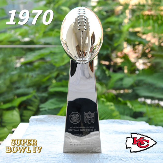 [NFL]1970 Vince Lombardi Trophy, Super Bowl 4, IV Kansas City Chiefs