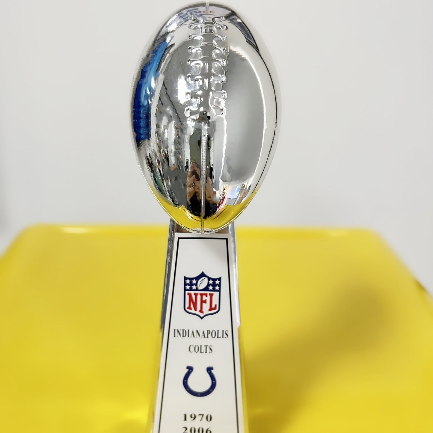 [NFL]Indianapolis Colts,2006/1970 Vince Lombardi ,  Super Bowl Championship Trophy Resin Version