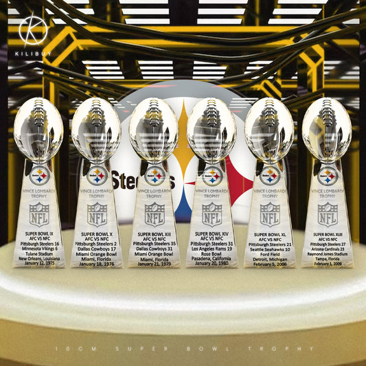 Pittsburgh Steelers Super Bowl Trophy Team Logo