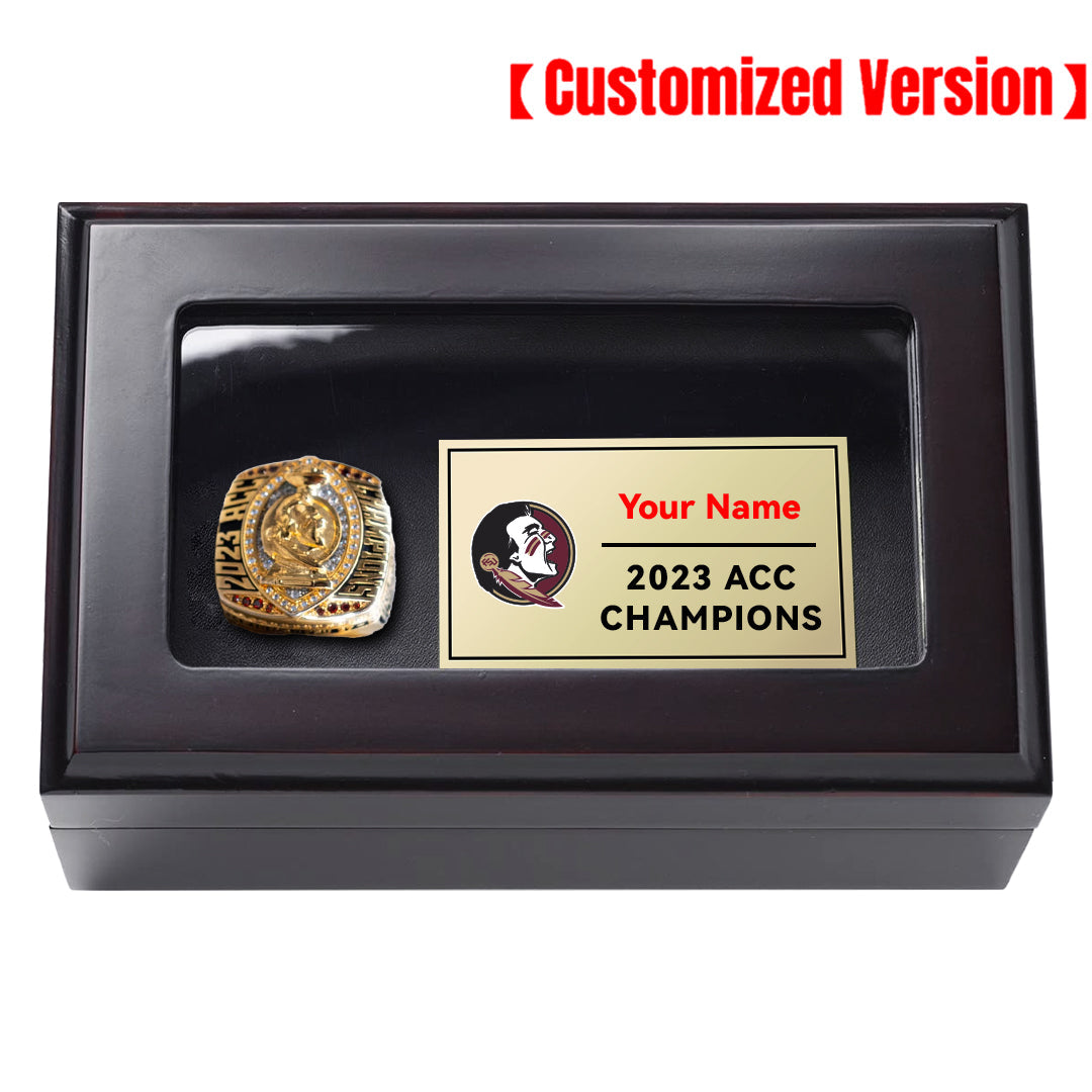 2023 Atlantic Coast Conference - ACC Florida State University Football Team Championship Ring