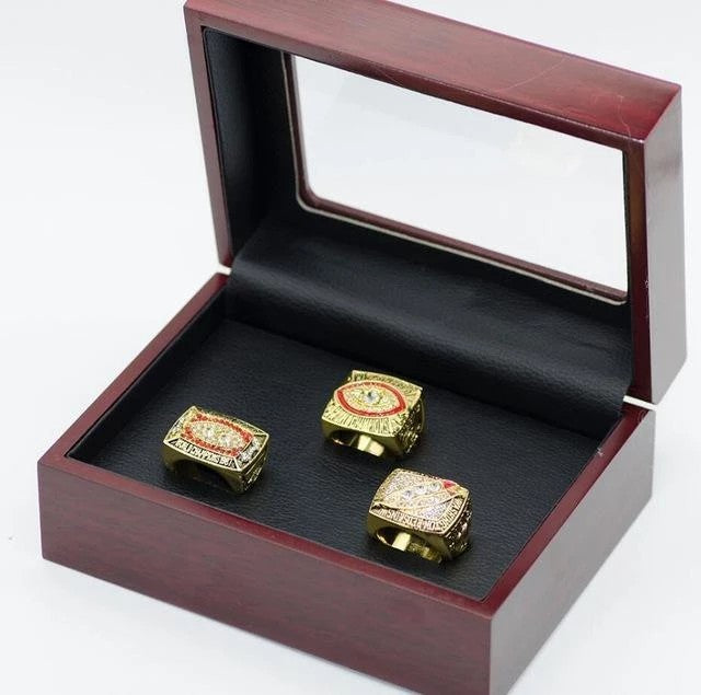 1982/1987/1991 Washington Redskins Super Bowl Ring Set