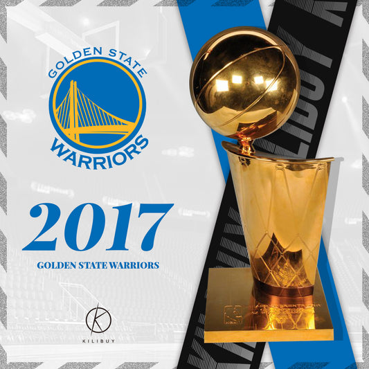 [NBA] 2017 Larry O'Brien NBA Championship Trophy,Golden State Warriors