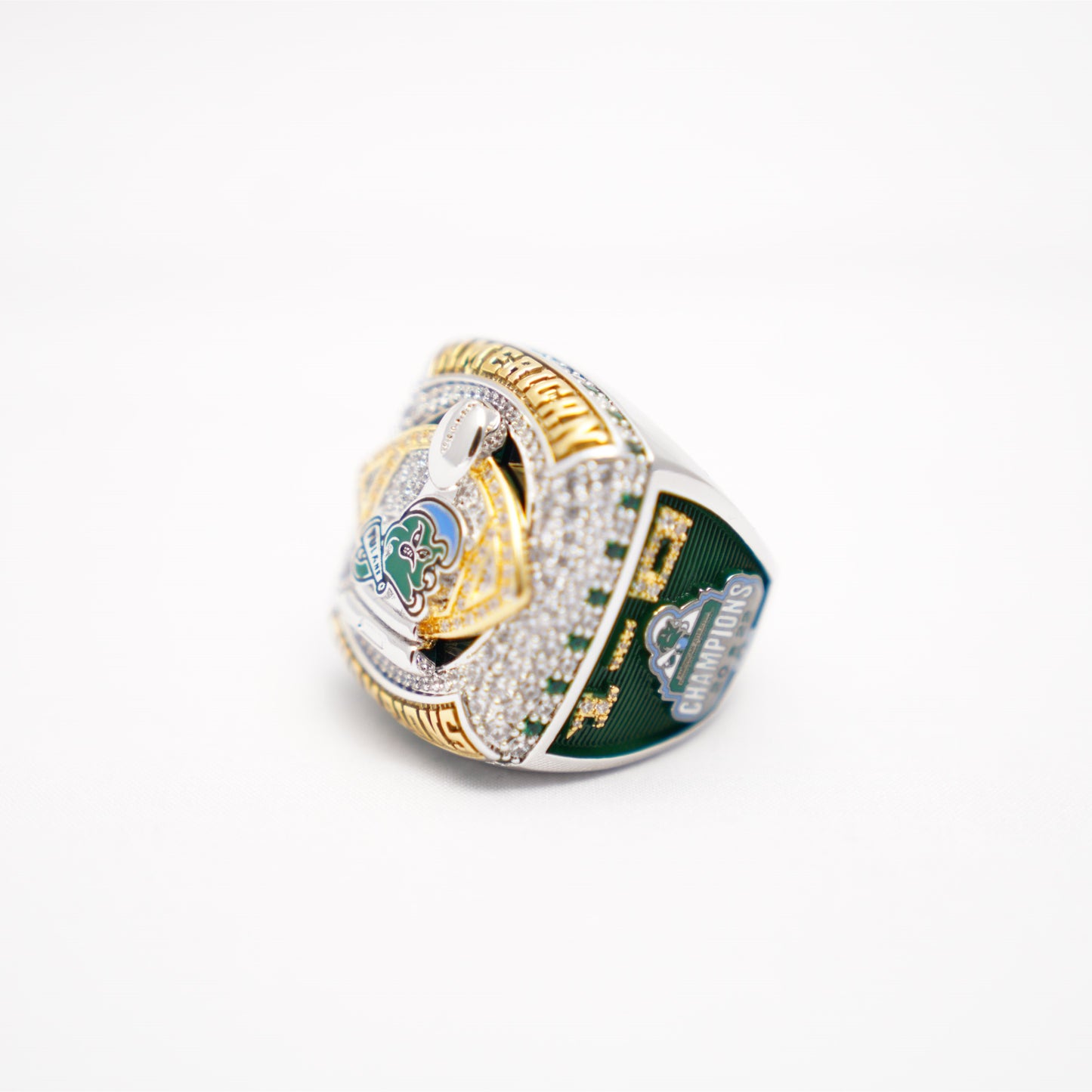 Tulane University Green Wave College Football Cotton Bowl and America Champions Ring (2022) Official Edition