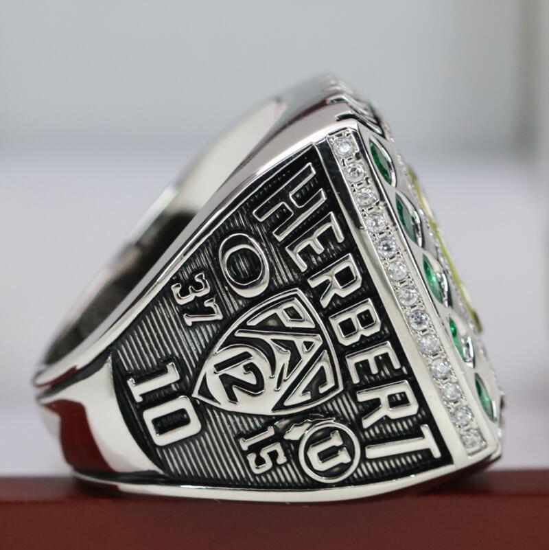 2019 Oregon Ducks College Football Rose Bowl Championship Ring - Premium Series