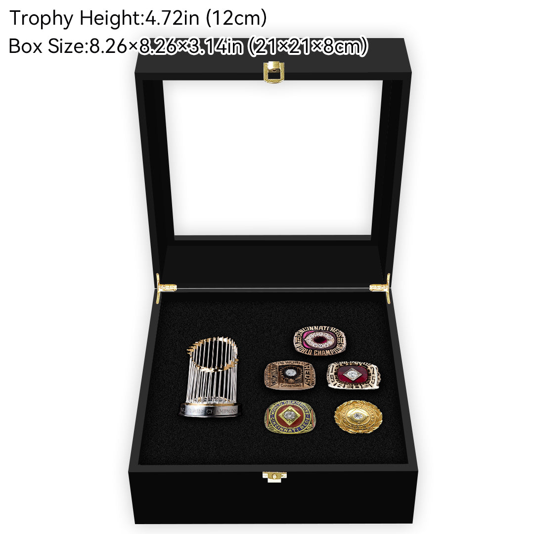 Cincinnati Reds MLB Trophy And Ring Box