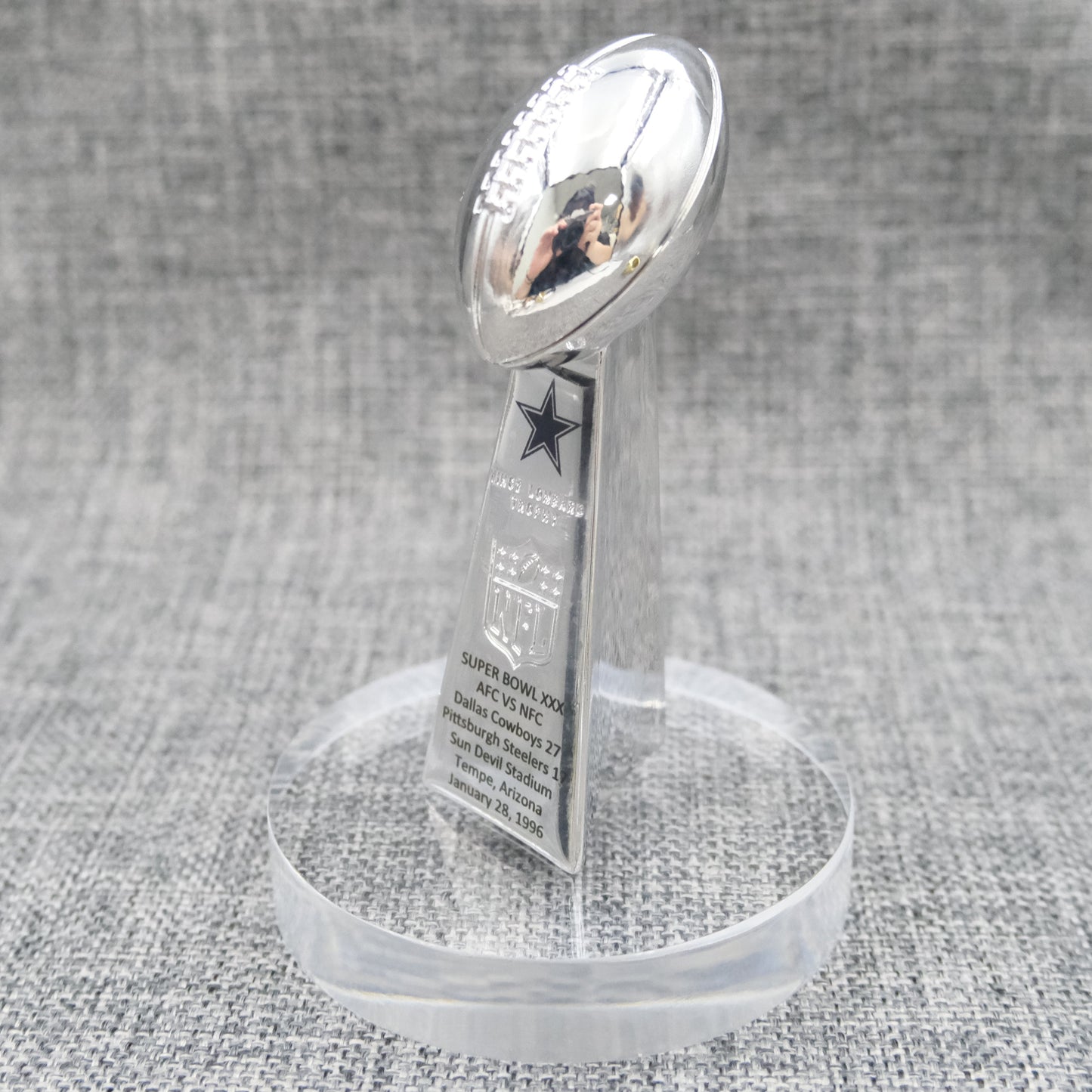 Dallas Cowboys Super Bowl Trophy Team Logo