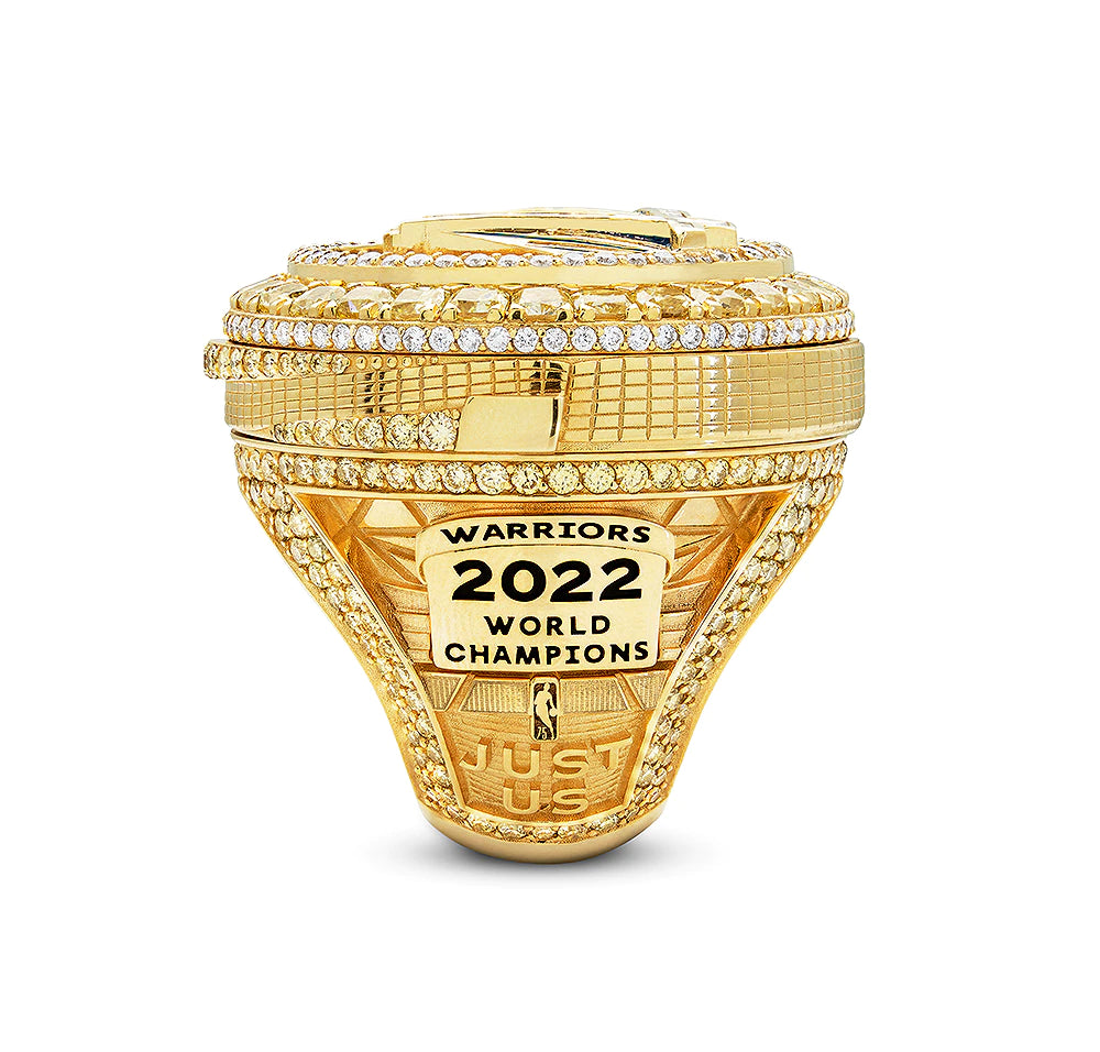 2022 Golden State Warriors Championship Official NBA Ring