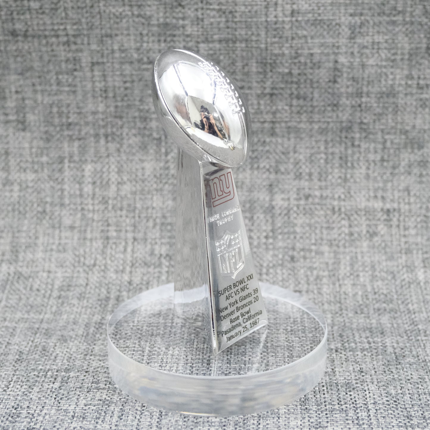 New York Giants Super Bowl Trophy Team Logo