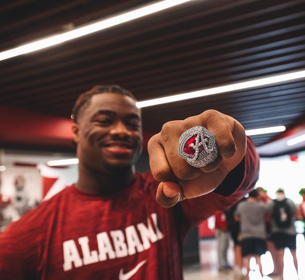 2023 Alabama Crimson Tide NCAA SEC Championship Ring-Official Version