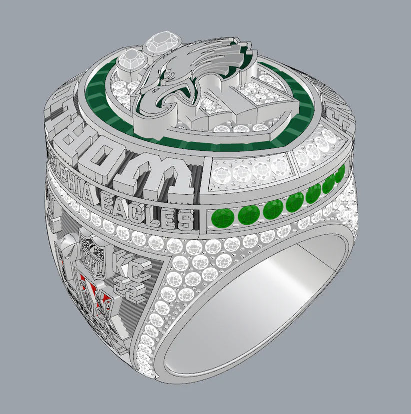 【Standard Series】Ship Around 24th Feb   Philadelphia Eagles LIX Super Bowl Championship Ring