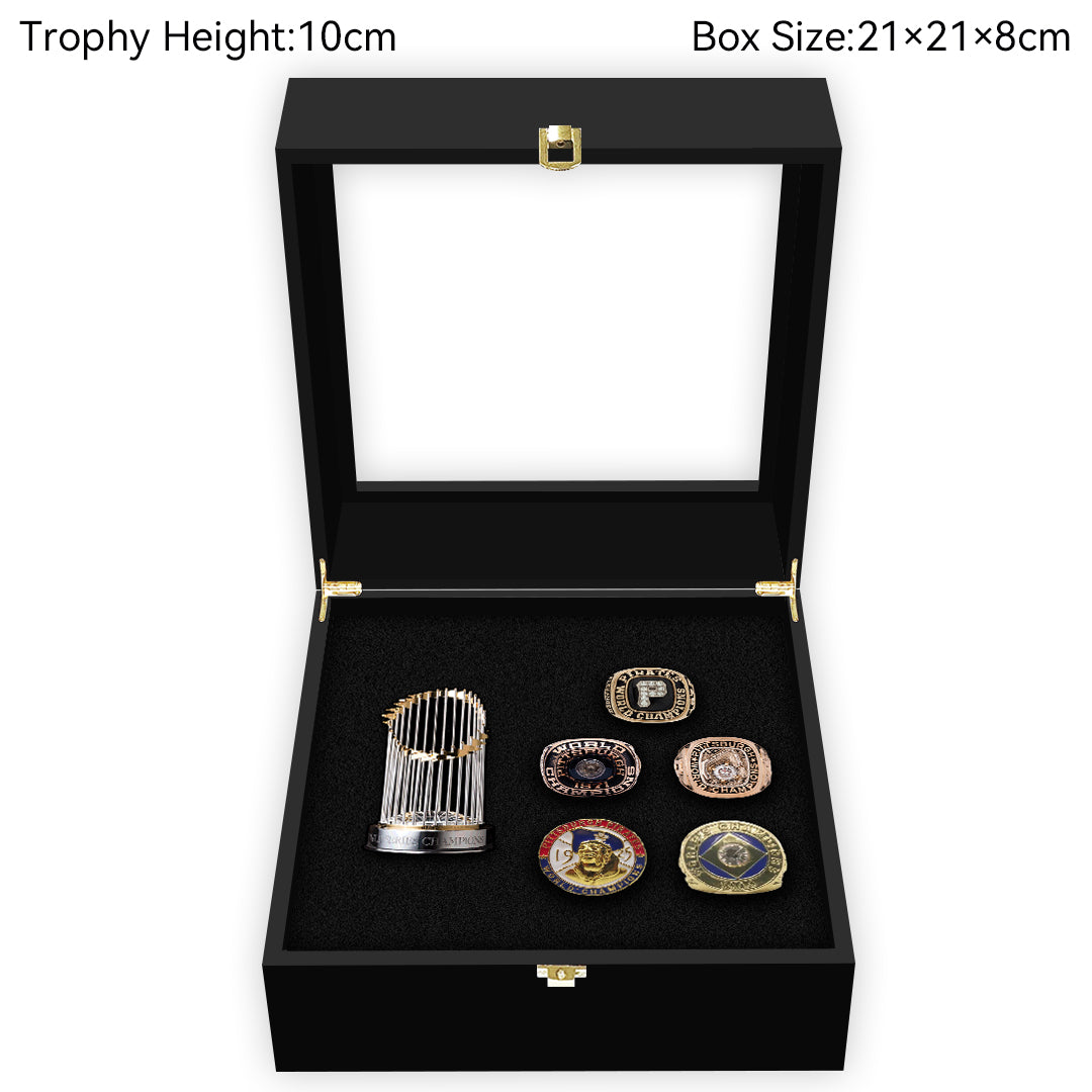 Pittsburgh Pirates MLB Trophy And Ring Box