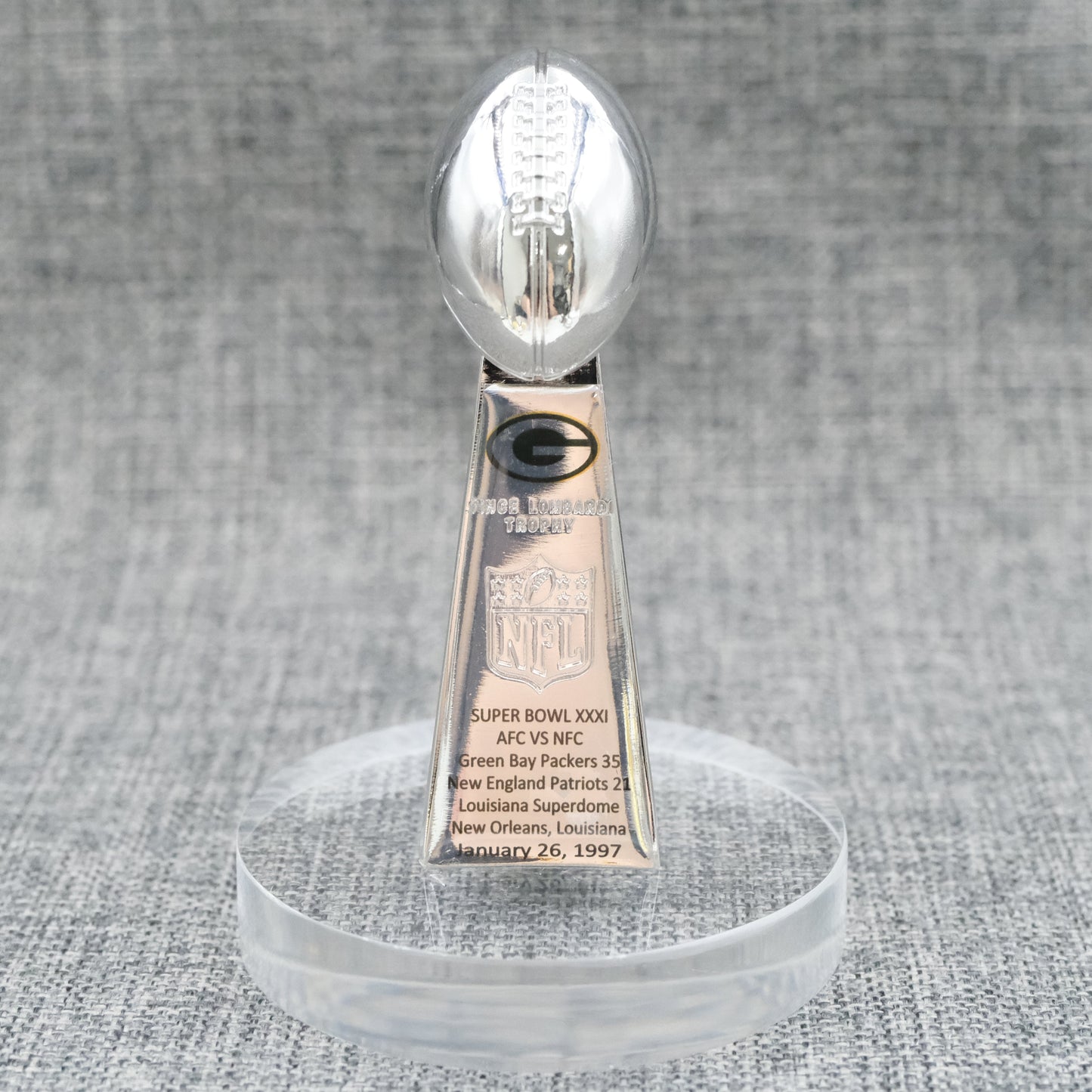 Green Bay Packers Super Bowl Trophy Team Logo