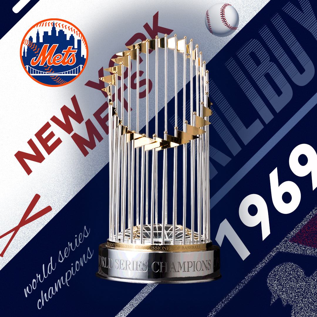 [MLB]1969 NEW YORK METS MLB WORLD SERIES WINNER