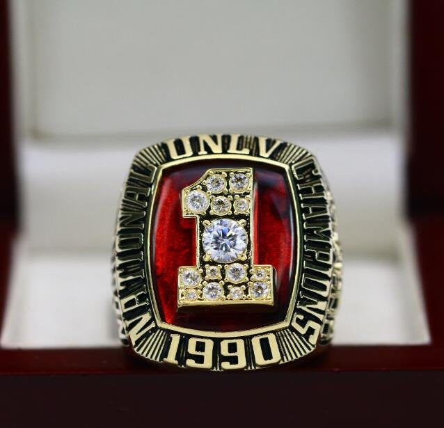 1990 NCAA Basketball UNLV Premium Replica Championship Ring