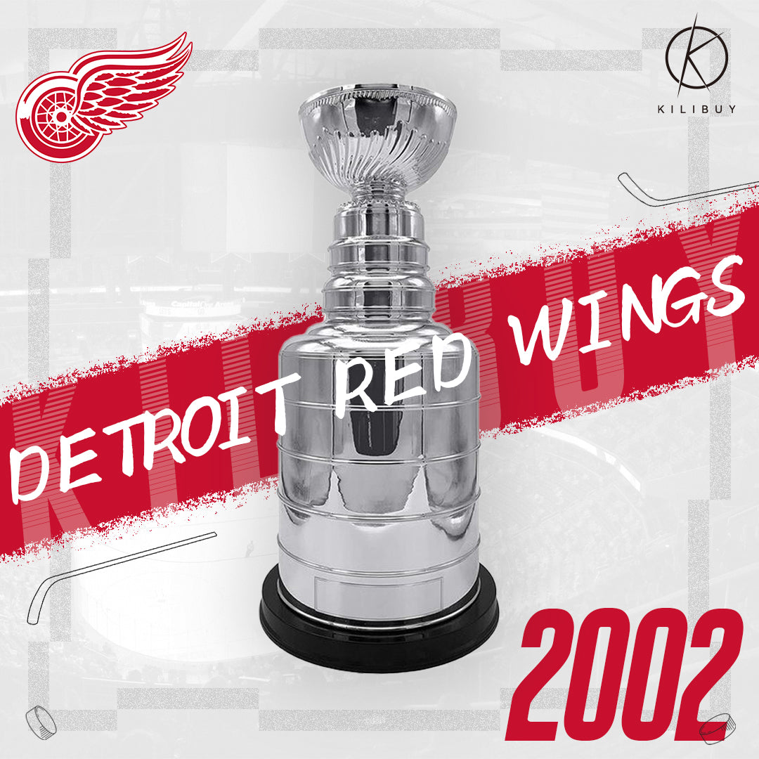 [NHL]2002 Stanley Cup Trophy ,Detroit Red Wings